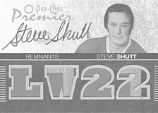 2007-2008 OPC Premier Remnants & Auto PR-SS Steve Shutt