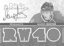 2007-2008 OPC Premier Remnants & Auto PR-SV Marek Svatos