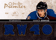 2007-2008 OPC Premier Remnants & Auto PR-SV Marek Svatos