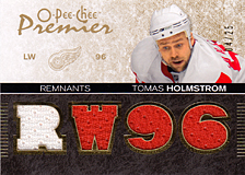 2007-2008 OPC Premier Remnants & Auto PR-TH Tomas Holmstrom