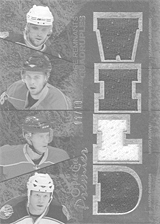 2007-2008 OPC Premier Remnants Quadruples PQ-PGBK Marian Gaborik :: Mark Parrish  :: Mikko Koivu  :: Pierre-Marc Bouchard