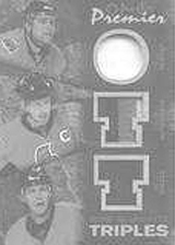 2007-2008 OPC Premier Remnants Triples PT-ASH Daniel Alfredsson :: Dany Heatley  :: Jason Spezza