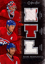 2007-2008 OPC Premier Remnants Triples PT-HHK Alex Kovalev :: Chris Higgins  :: Cristobal Huet
