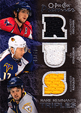 2007-2008 OPC Premier Remnants Triples PT-KOR Alexander Ovechkin :: Alexander Radulov  :: Ilya Kovalchuk