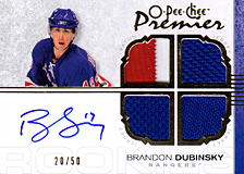 2007-2008 OPC Premier Rookies Card 105 Brandon Dubinsky