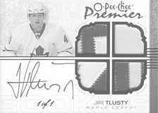 2007-2008 OPC Premier Rookies Card 124 Jiri Tlusty