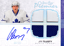 2007-2008 OPC Premier Rookies Card 124 Jiri Tlusty