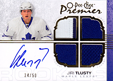 2007-2008 OPC Premier Rookies Card 124 Jiri Tlusty