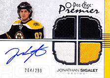 2007-2008 OPC Premier Rookies Card 127 Jonathan Sigalet
