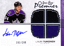2007-2008 OPC Premier Rookies Card 131 Lauri Tukonen