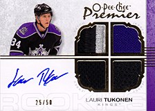 2007-2008 OPC Premier Rookies Card 131 Lauri Tukonen