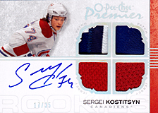 2007-2008 OPC Premier Rookies Card 132 Sergei Kostitsyn