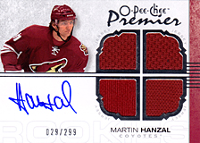 2007-2008 OPC Premier Rookies Card 134 Martin Hanzal