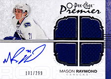 2007-2008 OPC Premier Rookies Card 135 Mason Raymond