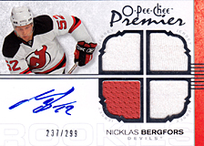 2007-2008 OPC Premier Rookies Card 142 Niclas Bergfors