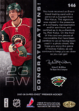 2007-2008 OPC Premier Rookies Card 146 Petr Kalus