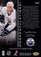2007-2008 OPC Premier Rookies Card 147 Rob Schremp