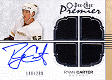 2007-2008 OPC Premier Rookies Card 150 Ryan Carter