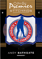 2007-2008 OPC Premier Stitchings PS-AB Andy Bathgate