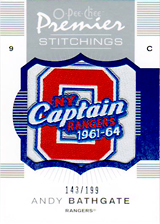 2007-2008 OPC Premier Stitchings PS-AB Andy Bathgate