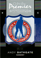 2007-2008 OPC Premier Stitchings PS-AB Andy Bathgate