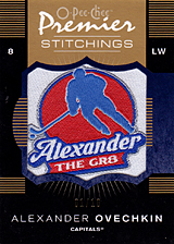 2007-2008 OPC Premier Stitchings PS-AO Alexander Ovechkin