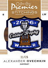 2007-2008 OPC Premier Stitchings PS-AO Alexander Ovechkin