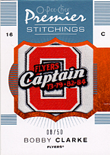 2007-2008 OPC Premier Stitchings PS-BC Bobby Clarke