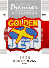 2007-2008 OPC Premier Stitchings PS-BH Bobby Hull