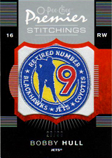 2007-2008 OPC Premier Stitchings PS-BH Bobby Hull
