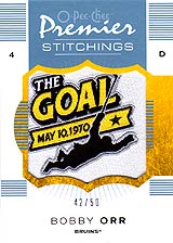 2007-2008 OPC Premier Stitchings PS-BO Bobby Orr