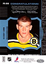 2007-2008 OPC Premier Stitchings PS-BO Bobby Orr