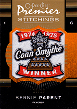 2007-2008 OPC Premier Stitchings PS-BP Bernie Parent