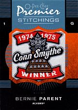 2007-2008 OPC Premier Stitchings PS-BP Bernie Parent