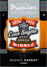 2007-2008 OPC Premier Stitchings PS-BP Bernie Parent