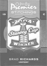 2007-2008 OPC Premier Stitchings PS-BR Brad Richards