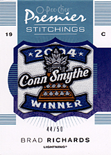 2007-2008 OPC Premier Stitchings PS-BR Brad Richards