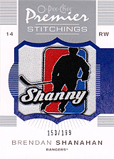 2007-2008 OPC Premier Stitchings PS-BS Brendan Shanahan