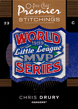 2007-2008 OPC Premier Stitchings PS-CD Chris Drury