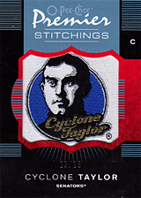 2007-2008 OPC Premier Stitchings PS-CT Cyclone Taylor
