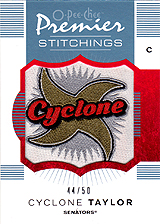 2007-2008 OPC Premier Stitchings PS-CT Cyclone Taylor