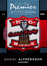 2007-2008 OPC Premier Stitchings PS-DA Daniel Alfredsson