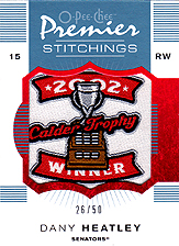 2007-2008 OPC Premier Stitchings PS-DH Dany Heatley