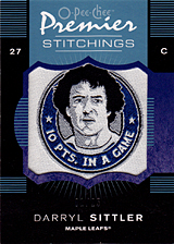2007-2008 OPC Premier Stitchings PS-DS Darryl Sittler