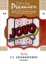 2007-2008 OPC Premier Stitchings PS-EJ Ed Jovanovski