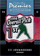 2007-2008 OPC Premier Stitchings PS-EJ Ed Jovanovski