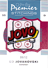 2007-2008 OPC Premier Stitchings PS-EJ Ed Jovanovski
