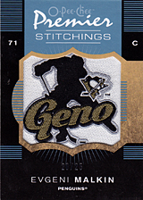 2007-2008 OPC Premier Stitchings PS-EM Evgeni Malkin