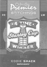 2007-2008 OPC Premier Stitchings PS-ES Eddie Shack