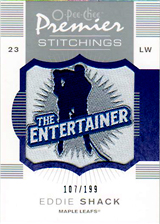 2007-2008 OPC Premier Stitchings PS-ES Eddie Shack
